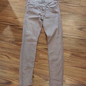 MOTHER Women's Light Purple The Looker Skinny Jeans